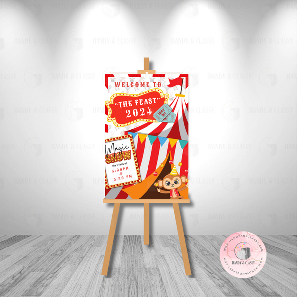 Custom Welcome Sign (Design, Print&Ship)