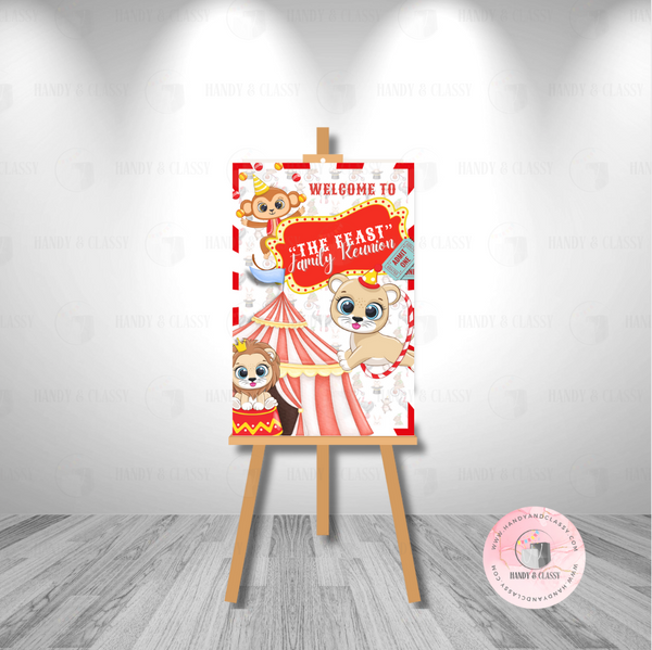 Custom Welcome Sign (Design, Print&Ship)