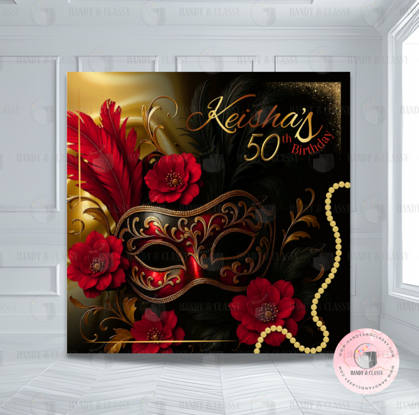 Custom Backdrop (Material: Vinyl or Cotton)