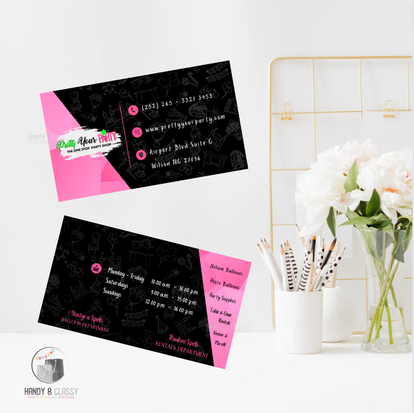 Custom Business Card (Digital File)