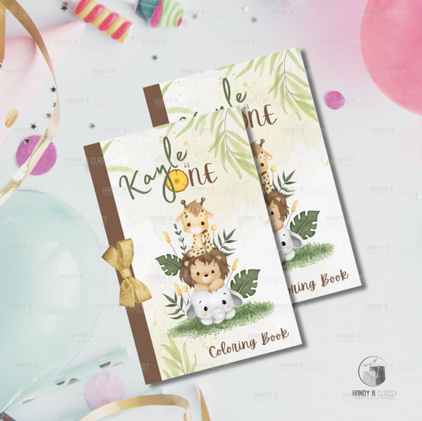 Custom Themed Coloring/Activity Book (Digital File)