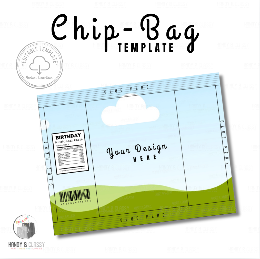 Chip-bag Template (Editable) – HandyandClassy chip-bag-template-editable-handyandclassy