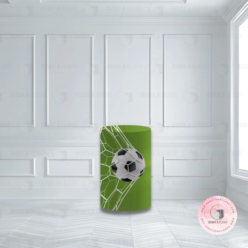 Soccer Pedestal Cover (Material: Polyester)