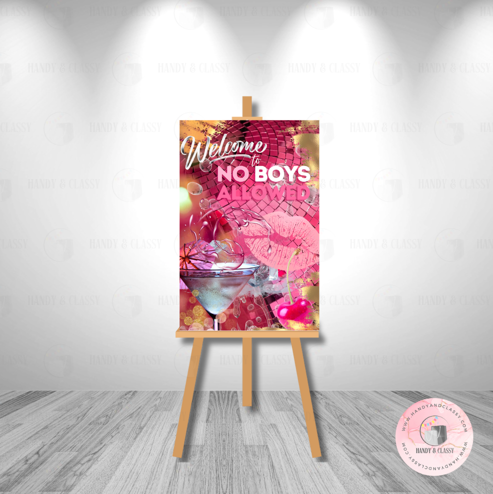 Custom Welcome Sign (Digital Design)