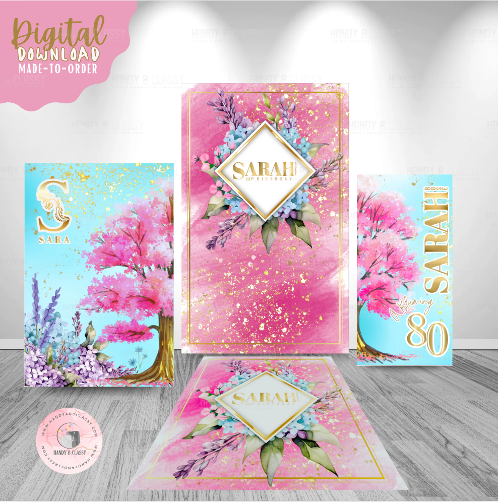 Blooming Themed Bundle (PRINTABLE - Digital Design)