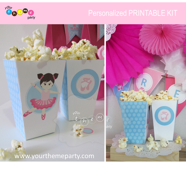 BALLERINA - Personalized Printable Collection