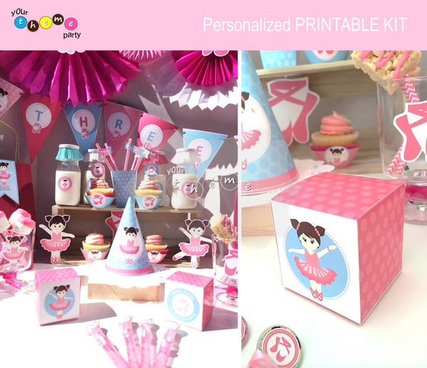 BALLERINA - Personalized Printable Collection
