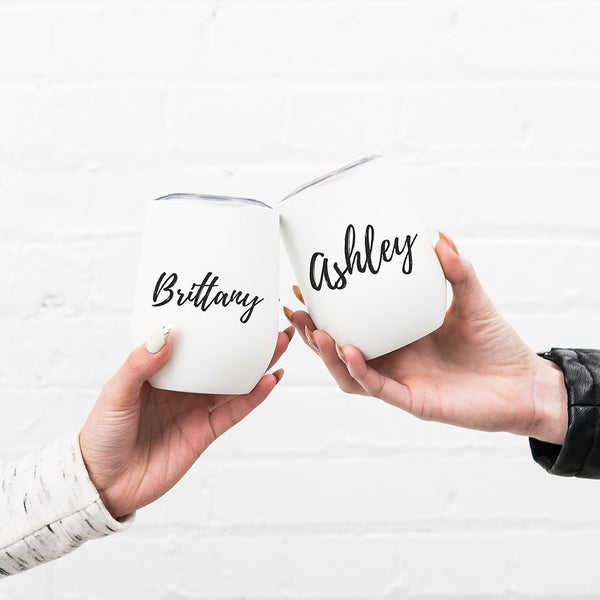 Customized Stemless Tumbler