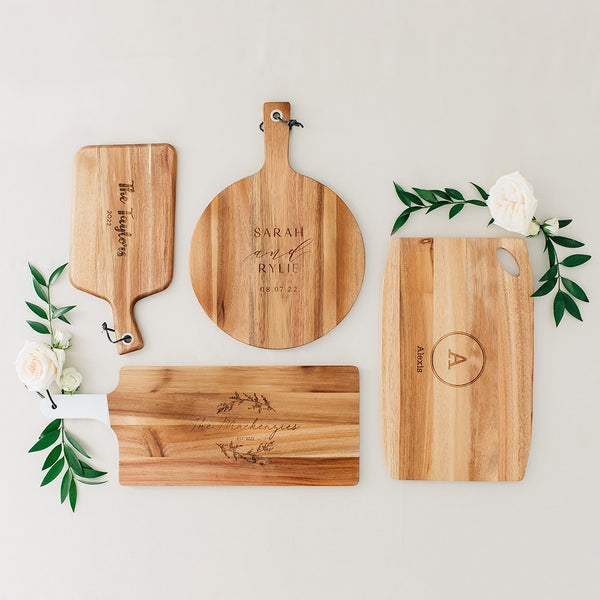 Custom Charcuterie Board - Wooden