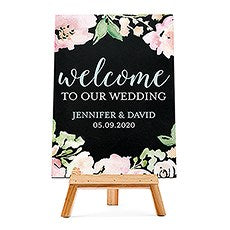 Customized Chalkboard Sign - Welcome