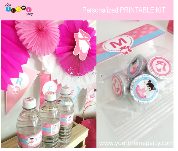 BALLERINA - Personalized Printable Collection