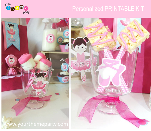 BALLERINA - Personalized Printable Collection
