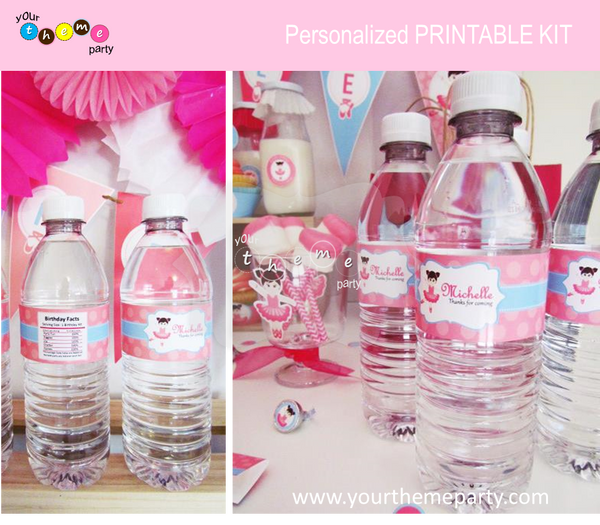 BALLERINA - Personalized Printable Collection