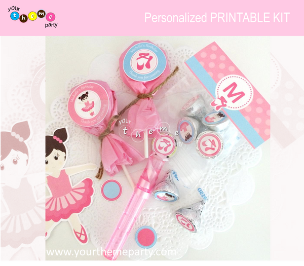 BALLERINA - Personalized Printable Collection