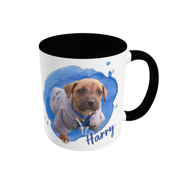 Custom Portrait PET MUG with Color Inside