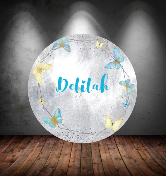 Custom Round Cover (Material: Polyester)