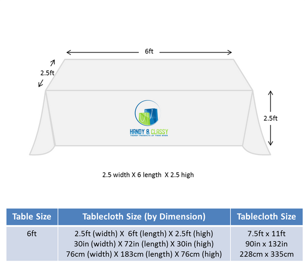 Customized Tablecloth (Rectangular)
