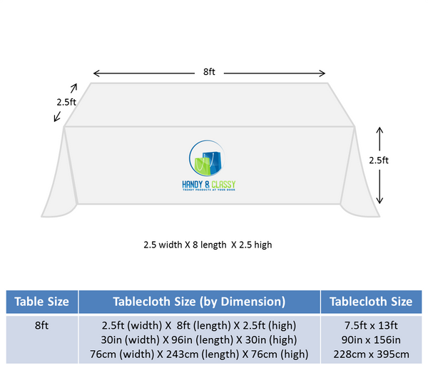 Customized Tablecloth (Rectangular)
