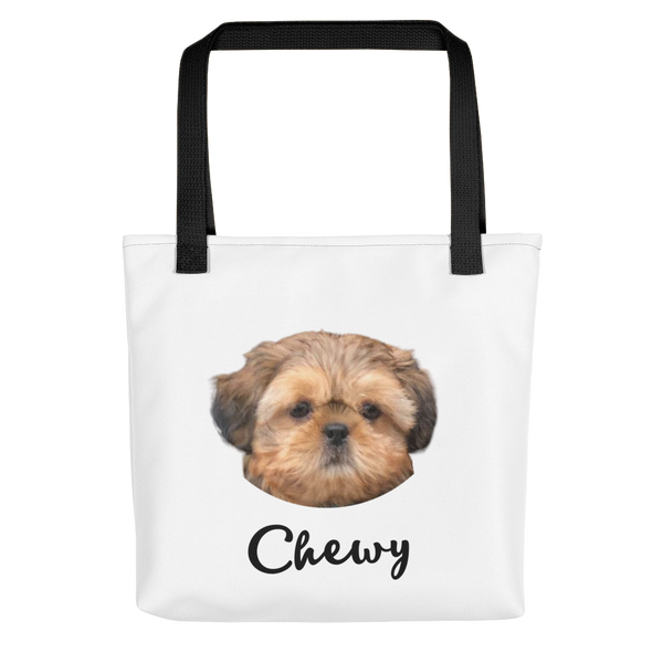 Custom Head Pet Tote bag