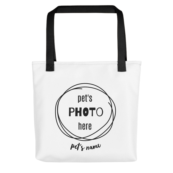 Custom Head Pet Tote bag