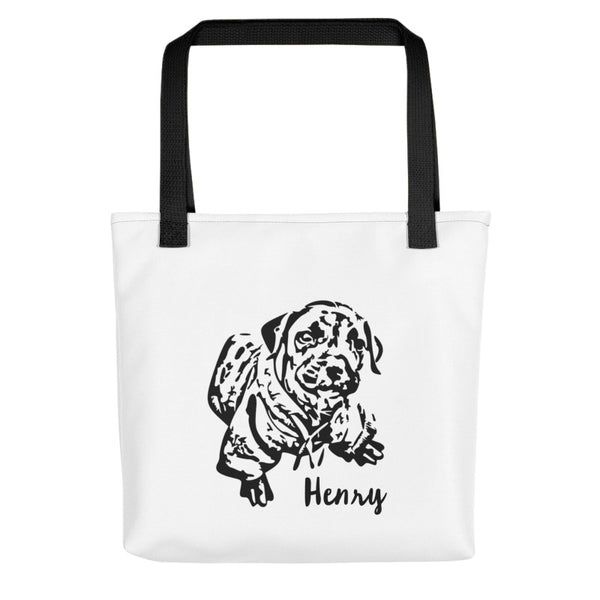 Custom Pet Sketcher Tote bag