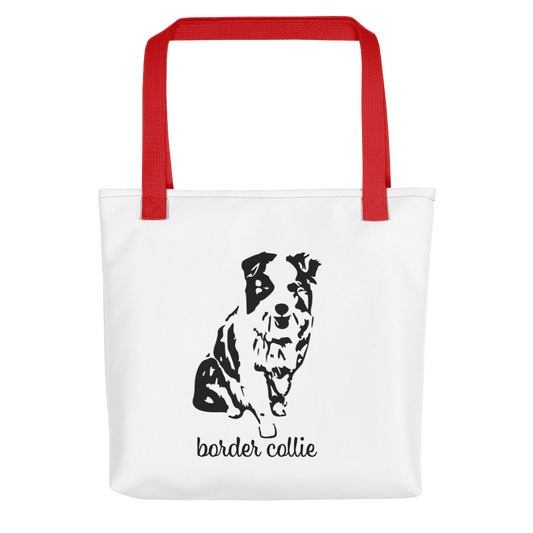 Border Collie Tote Bag