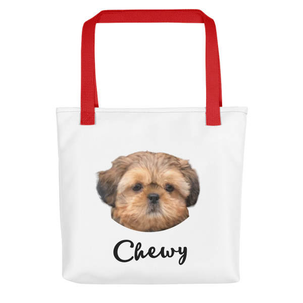 Custom Head Pet Tote bag