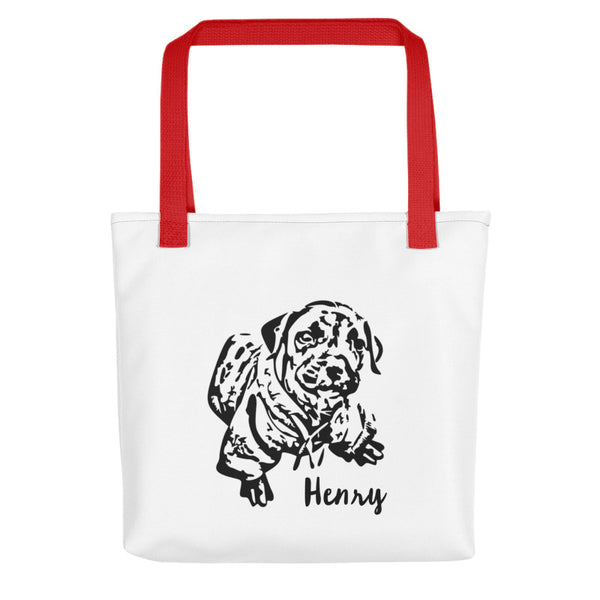 Custom Pet Sketcher Tote bag