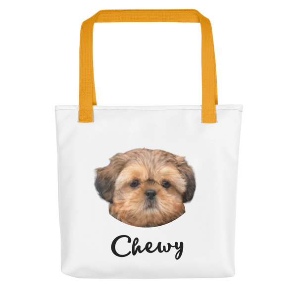 Custom Head Pet Tote bag