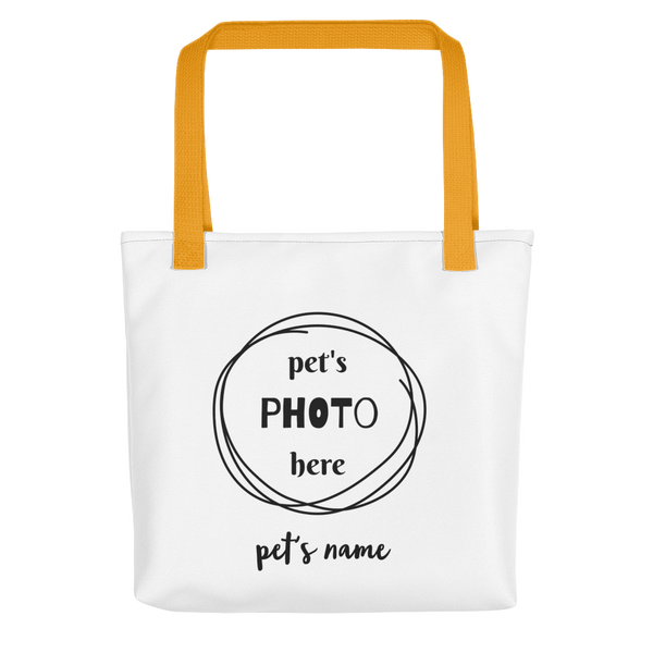 Custom Pet Sketcher Tote bag