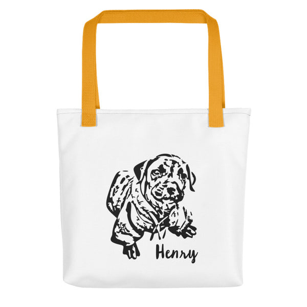 Custom Pet Sketcher Tote bag