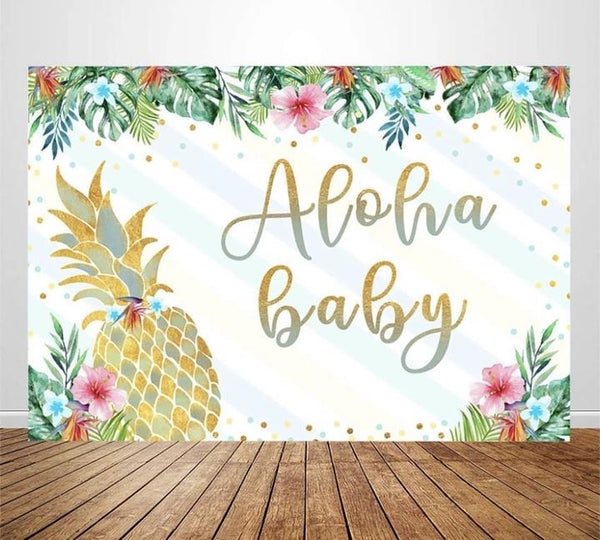 Aloha Backdrop (Material: Vinyl)