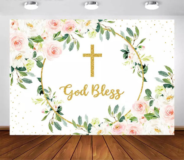 Blessing Backdrop (Material: Vinyl)