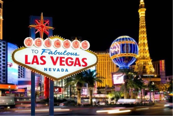 Las Vegas Backdrop (Material: Vinyl)