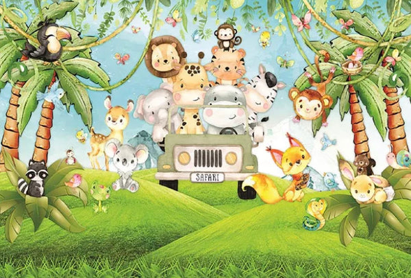 Drive Through Celebration Backdrop (Material: Vinyl)