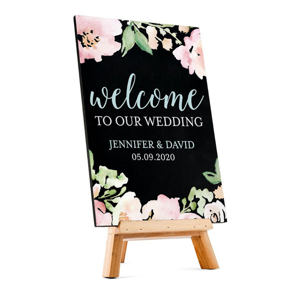 Customized Chalkboard Sign - Welcome