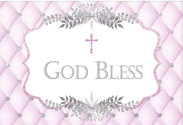 Christianity God Bless Backdrop