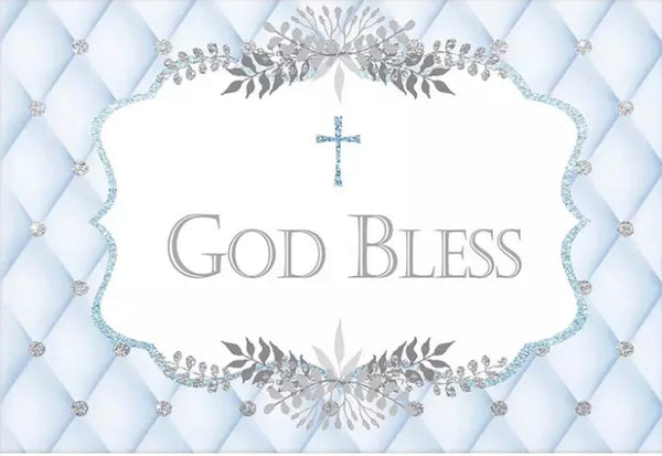 Christianity God Bless Backdrop