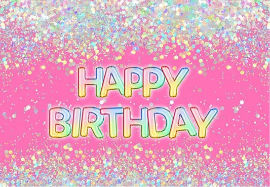 It’s my Birthday in Pink Backdrop (Material: Vinyl)