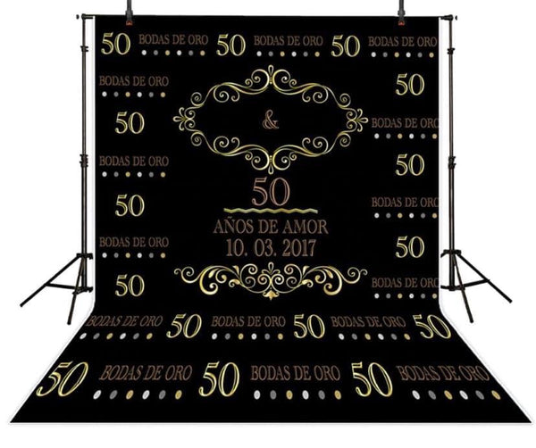 Custom Step & Repeat Backdrop (Material: Vinyl or Microfiber)