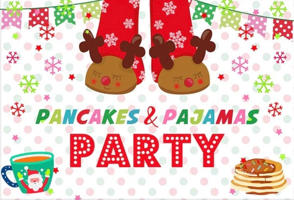 Christmas Pyjamas Backdrop