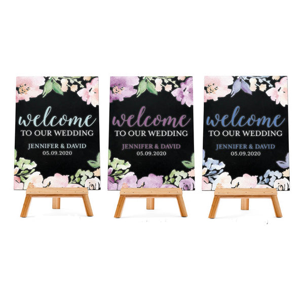Customized Chalkboard Sign - Welcome