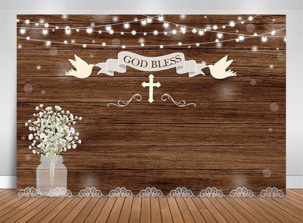 Christianity Baptism Backdrop