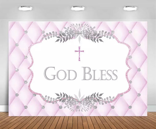 Christianity God Bless Backdrop