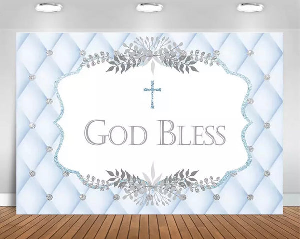 Christianity God Bless Backdrop