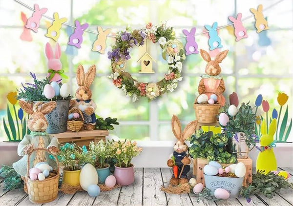 Easter Backdrop (Material: Vinyl)