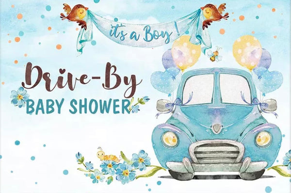 Drive Through Celebration Backdrop (Material: Vinyl)