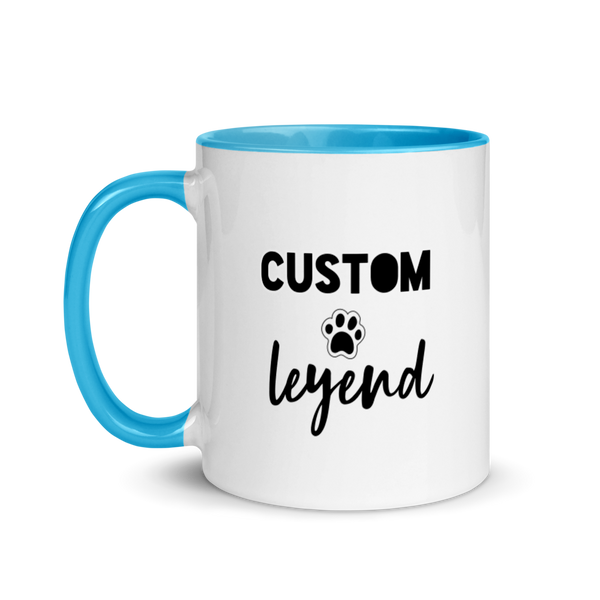Custom Portrait PET MUG with Color Inside