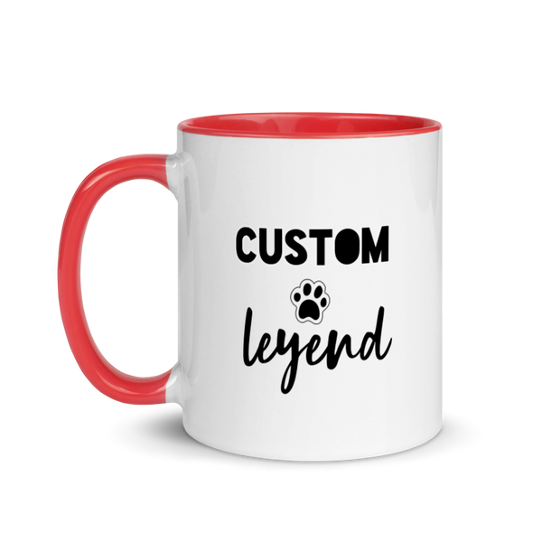 Custom Portrait PET MUG with Color Inside