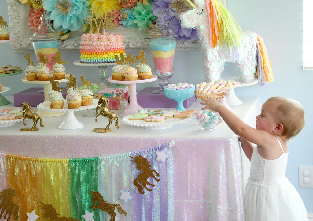 Iridescent Unicorn Birthday Party Ideas
